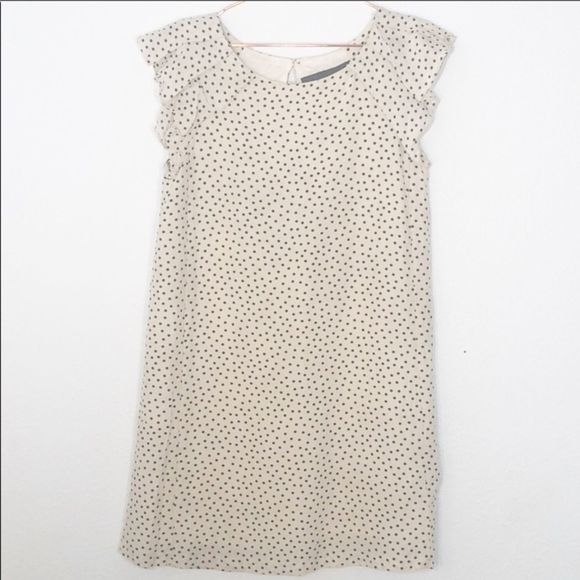 Zara Dresses & Skirts - Zara Flutter Sleeve Polka Dot Dress Like New XS